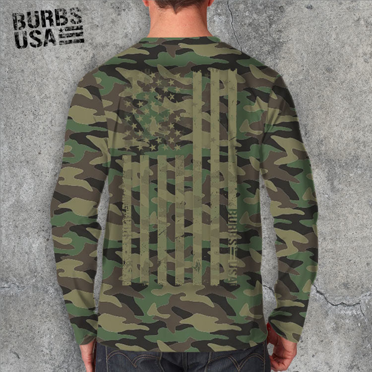 Vintage Camouflage T-Shirt - Army Navy Gear