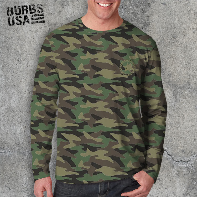 Vintage Camouflage T-Shirt - Army Navy Gear