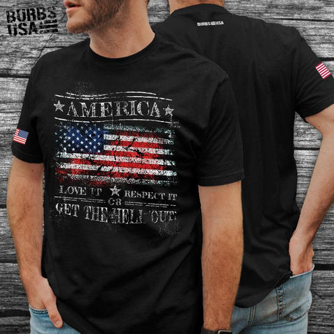 America - Love It t-shirt unisex