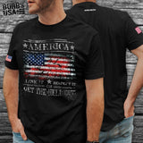 America - Love It t-shirt unisex