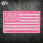 U.S. Flag/Pink Patch