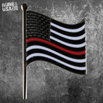 U.S. Flag Thin Red Line Pin